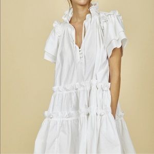 Authentic Hunter Bell Merritt Dress in White XS